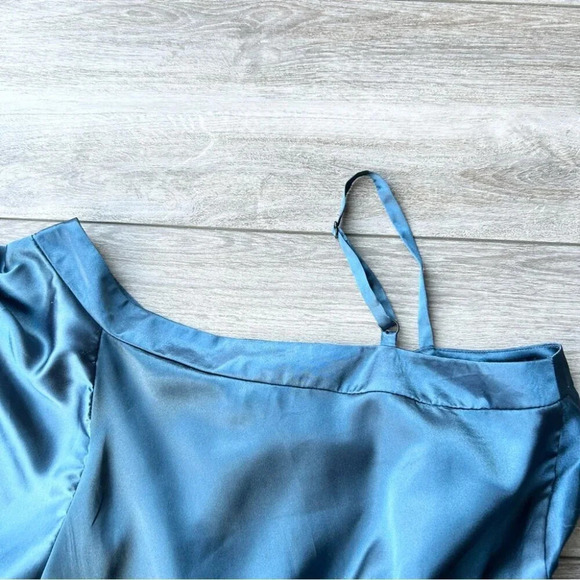 I.N. San Francisco One Shoulder Satin Dresses - Picture 12 of 14